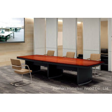 Mesa de conferência moderna de madeira de escritório de alta qualidade (HF-Ltd116)